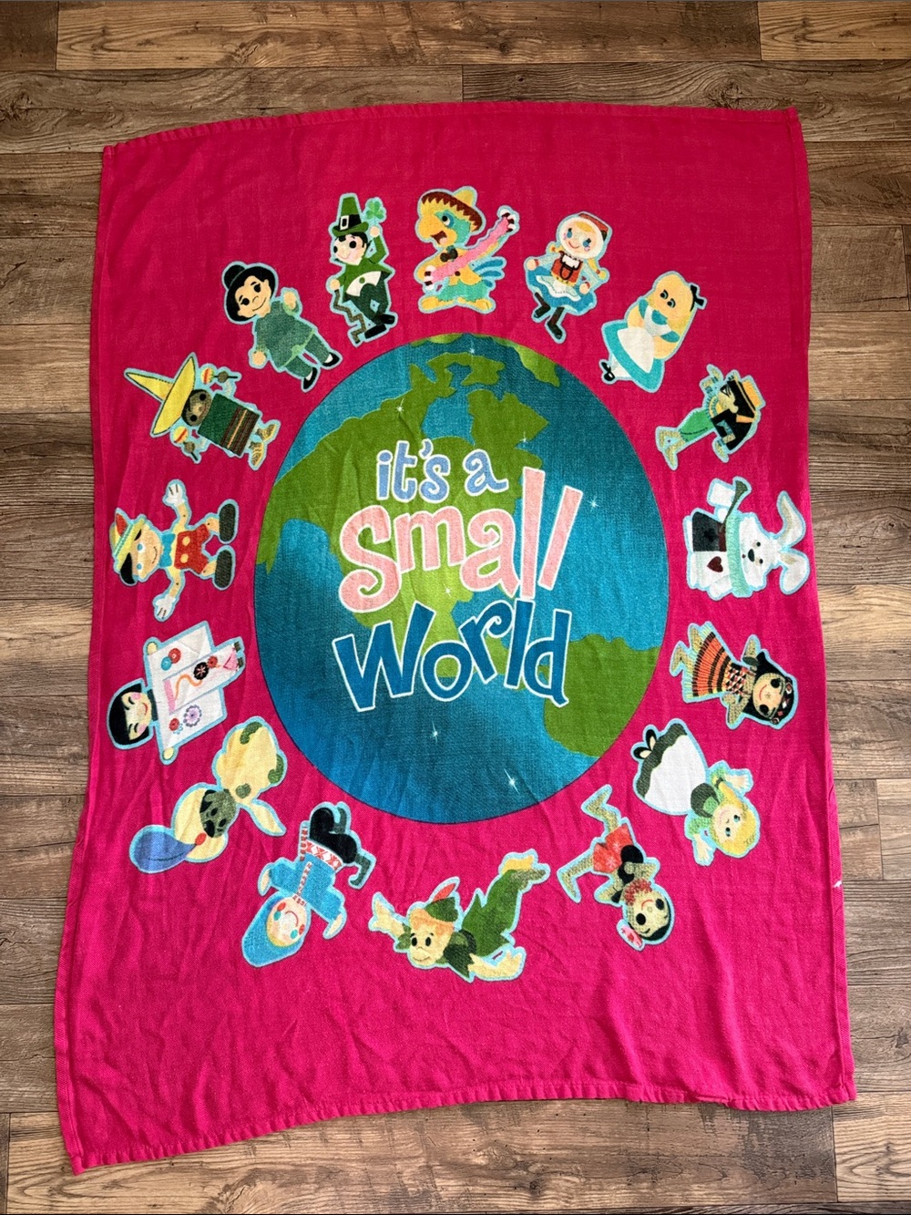 It’s a Small World Disneyland Oversized Beach Towel
